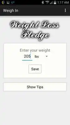 Play Weight Loss Pledge