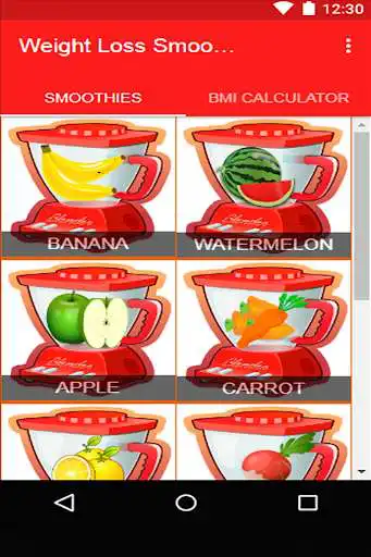 Play Weight loss smoothies