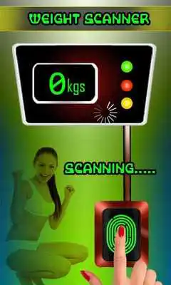 Play Weight Machine Finger Scanner