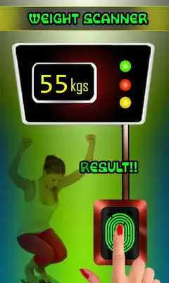 Play Weight Machine Finger Scanner