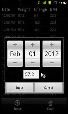 Play Weight Recorder