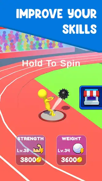 Play Weight Thrower  and enjoy Weight Thrower with UptoPlay