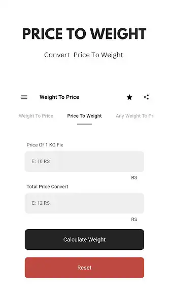 Play Weight to Price Converter as an online game Weight to Price Converter with UptoPlay