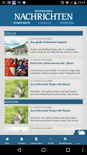 Play Weinheimer Nachrichten digital and enjoy Weinheimer Nachrichten digital with UptoPlay Play Weinheimer Nachrichten digital and enjoy Weinheimer Nachrichten digital with UptoPlay