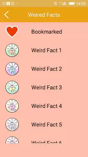 Play Weird Facts as an online game Weird Facts with UptoPlay