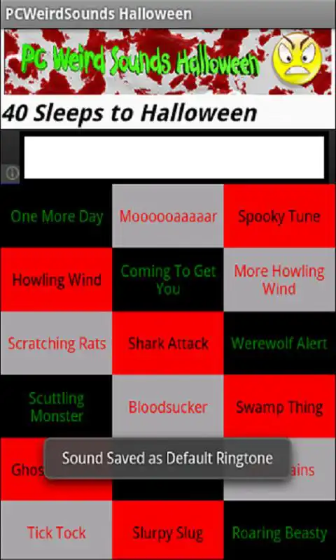 Play Weird Halloween Sounds