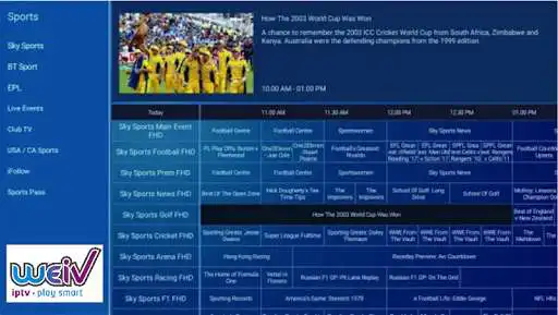Play WEIV - IPTV & PLEX Media Player as an online game WEIV - IPTV & PLEX Media Player with UptoPlay