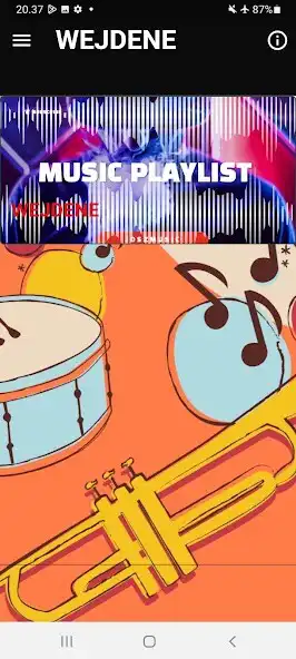 Play WEJDENE Music - Mp3 Player  and enjoy WEJDENE Music - Mp3 Player with UptoPlay