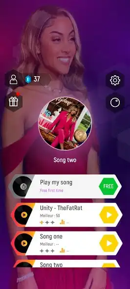 Play Wejdene Piano Magic Tiles jeux as an online game Wejdene Piano Magic Tiles jeux with UptoPlay