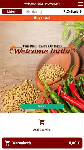 Play Welcome India Lieferservice  and enjoy Welcome India Lieferservice with UptoPlay
