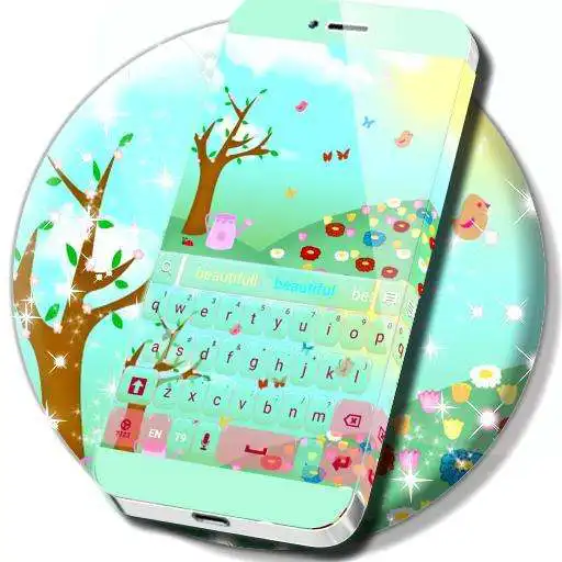 Free play online Welcome Spring Keyboard Theme APK Free play online Welcome Spring Keyboard Theme APK
