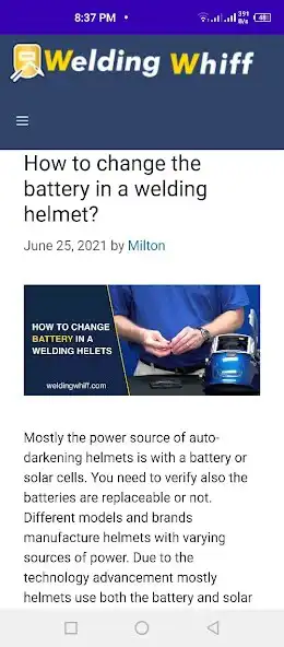 Play Welding Whiff  and enjoy Welding Whiff with UptoPlay