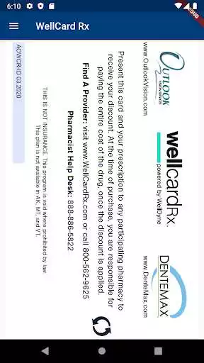 Play WellCard Rx as an online game WellCard Rx with UptoPlay