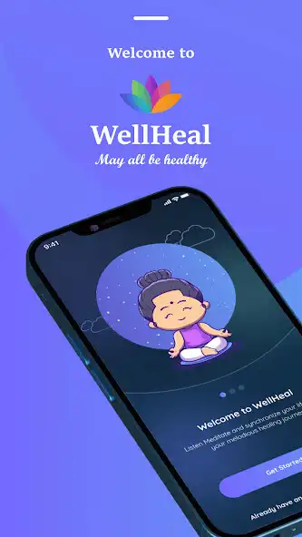 Play WellHeal: Meditation  Healing  and enjoy WellHeal: Meditation  Healing with UptoPlay