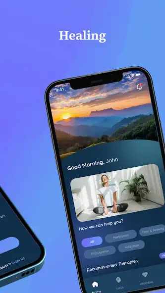 Play WellHeal: Meditation  Healing as an online game WellHeal: Meditation  Healing with UptoPlay