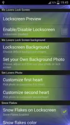 Play We Lovers Lock Screen