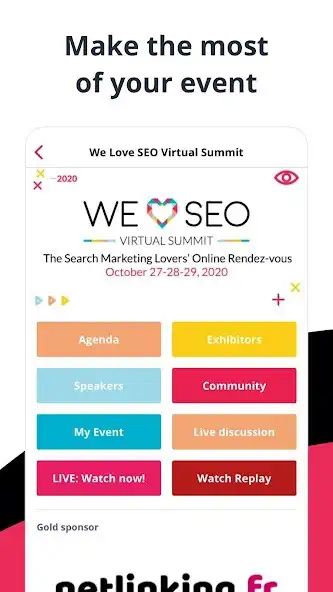Play We Love SEO Virtual Summit  and enjoy We Love SEO Virtual Summit with UptoPlay