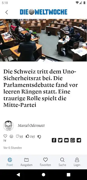 Play Weltwoche CH as an online game Weltwoche CH with UptoPlay