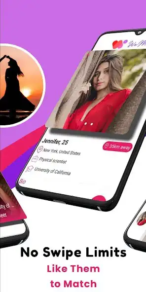 Play WeMetch - Get Matched and Meet as an online game WeMetch - Get Matched and Meet with UptoPlay