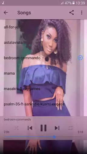 Play Wendy Shay - best songs without internet 2019 as an online game Wendy Shay - best songs without internet 2019 with UptoPlay