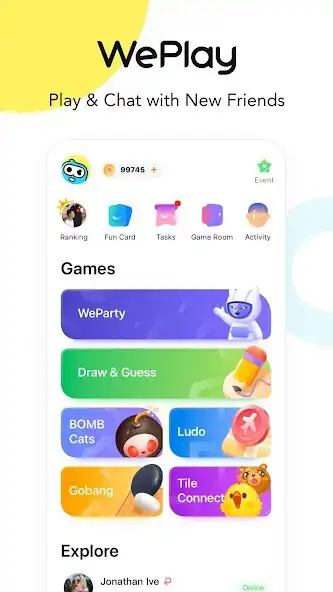 Play WePlay - Party Game & Chat and enjoy WePlay - Party Game & Chat with UptoPlay Play WePlay - Party Game & Chat and enjoy WePlay - Party Game & Chat with UptoPlay