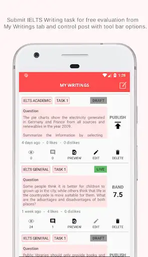 Play WePrep IELTS Writing  and enjoy WePrep IELTS Writing with UptoPlay