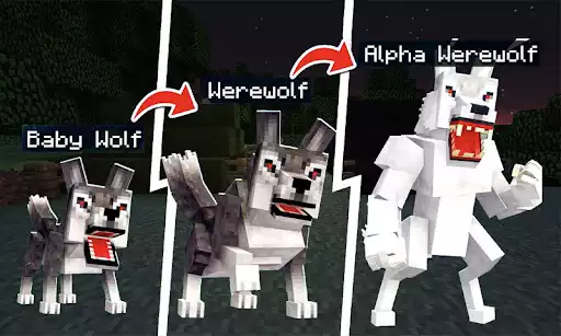 Play Werewolf Mod for Minecraft PE  and enjoy Werewolf Mod for Minecraft PE with UptoPlay