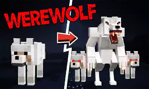 Play Werewolf Mod for Minecraft PE as an online game Werewolf Mod for Minecraft PE with UptoPlay