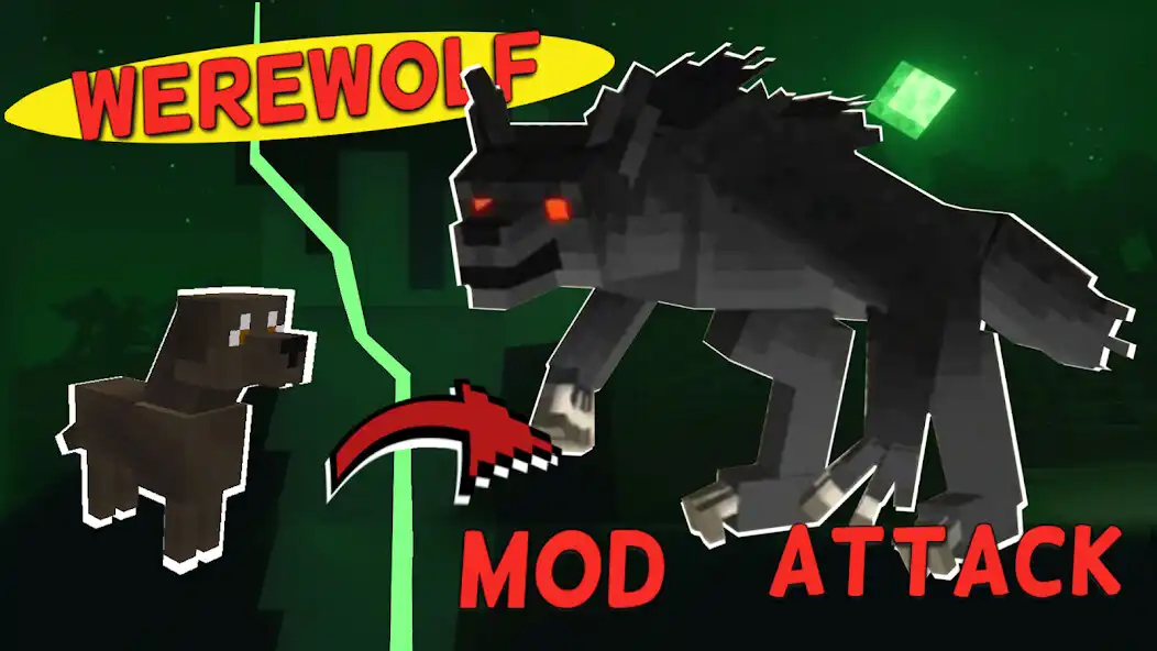 Play Werewolf Mods for Minecraft PE  and enjoy Werewolf Mods for Minecraft PE with UptoPlay