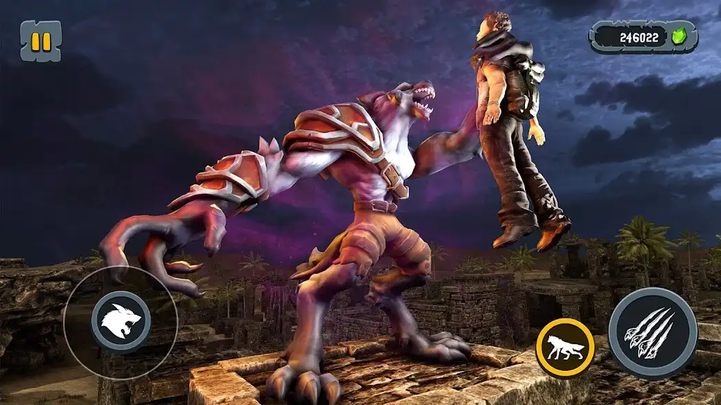 Play Werewolf Monster Hunting Game as an online game Werewolf Monster Hunting Game with UptoPlay