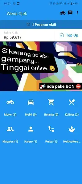 Play Weris Ojek  and enjoy Weris Ojek with UptoPlay