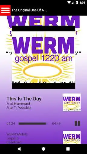 Play WERM Gospel Radio  and enjoy WERM Gospel Radio with UptoPlay