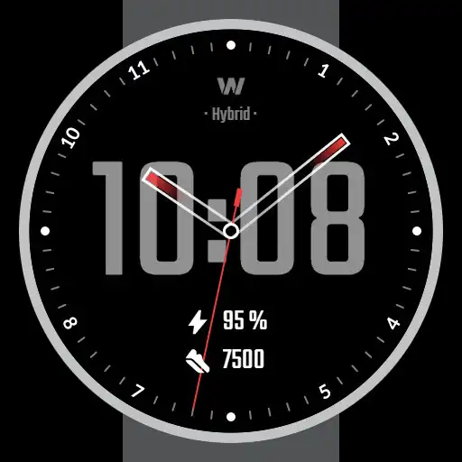 Play WES11 - Hybrid Watch Face APK