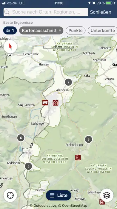 Play Weserbergland – Urlaubsplaner as an online game Weserbergland – Urlaubsplaner with UptoPlay