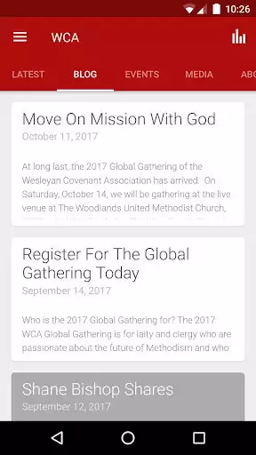 Play Wesleyan Covenant