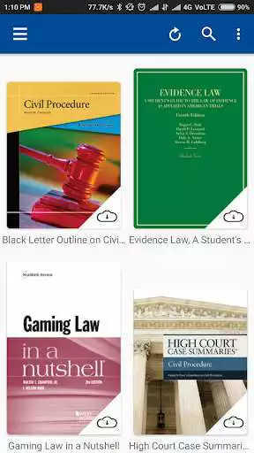 Play APK West Academic Library  and enjoy West Academic Library with UptoPlay com.impelsys.westacademic.android.ebookstore