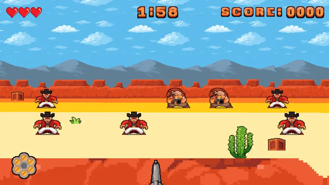 Play WESTERN SHOOTING as an online game WESTERN SHOOTING with UptoPlay