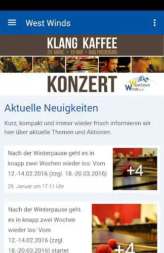 Play Westfalen Winds e.V.  and enjoy Westfalen Winds e.V. with UptoPlay