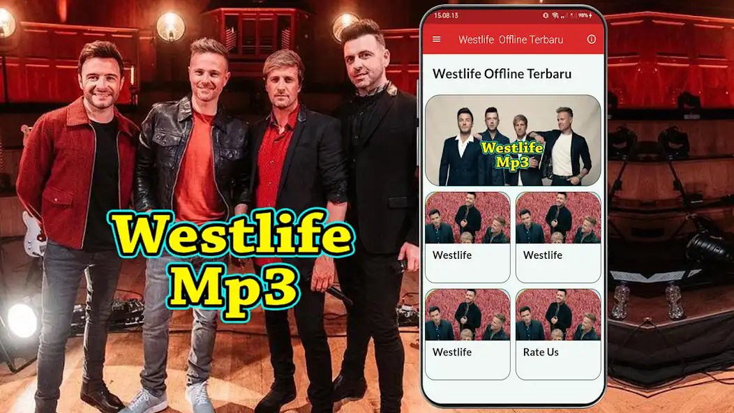 Play Westlife Mp3 Offline Terbaru  and enjoy Westlife Mp3 Offline Terbaru with UptoPlay