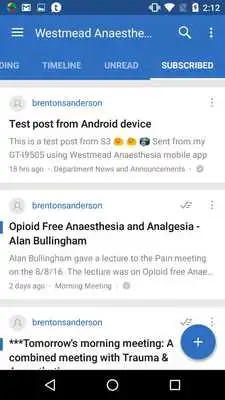 Play Westmead Anaesthesia