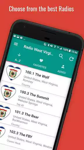 Play West Virginia Radio  and enjoy West Virginia Radio with UptoPlay