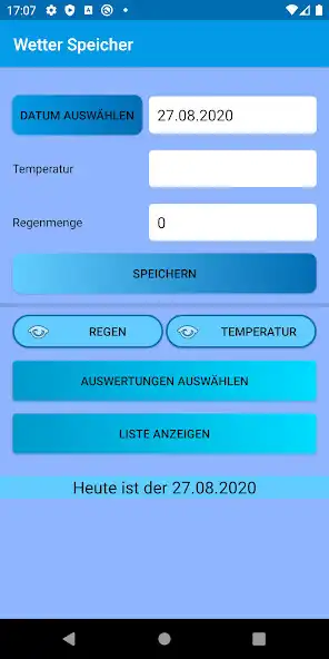 Play Wetterdaten Verwaltung  and enjoy Wetterdaten Verwaltung with UptoPlay