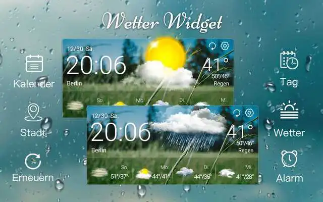 Play Wetter Widget - Gras