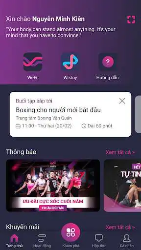 Play WeWow - Lifestyle Super App: WeJoy, WeFit as an online game WeWow - Lifestyle Super App: WeJoy, WeFit with UptoPlay