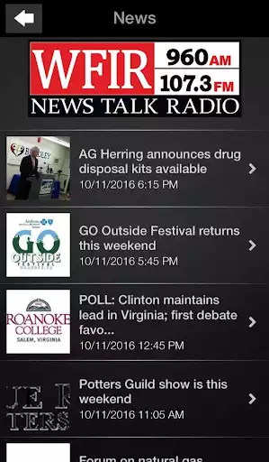 Play WFIR News