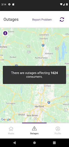 Play WG+E Outage Tracker as an online game WG+E Outage Tracker with UptoPlay