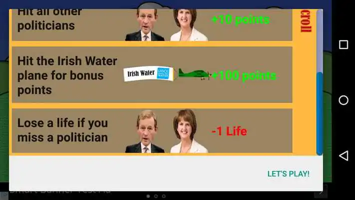 Play Whack An Irish Politician Play Whack An Irish Politician