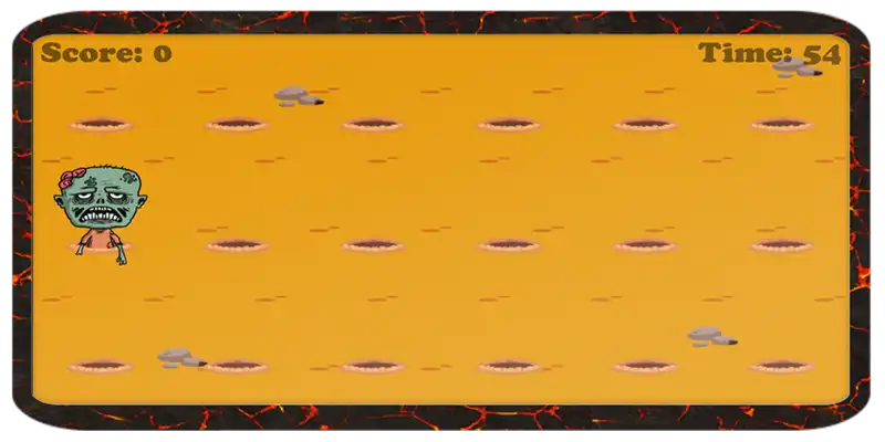 Play Whack-a-Zombie : Underground