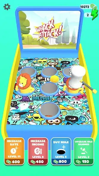Play Whack Idle as an online game Whack Idle with UptoPlay