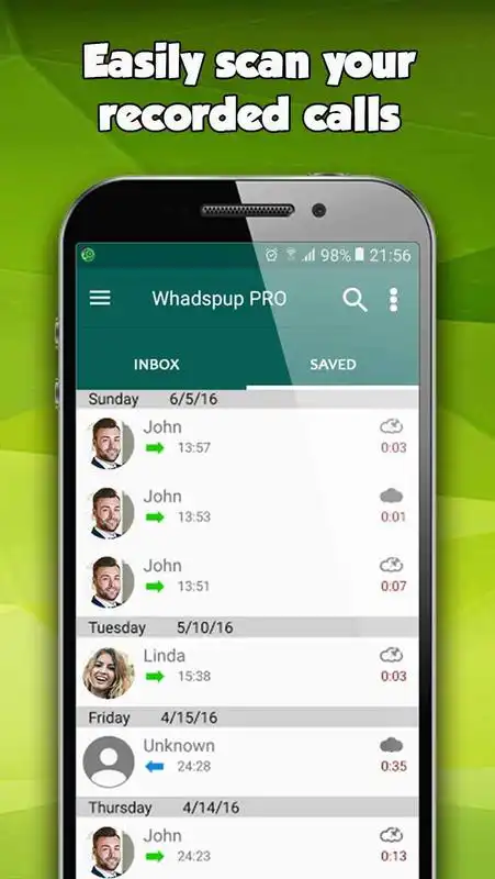 Play whadspup call recorder PRO